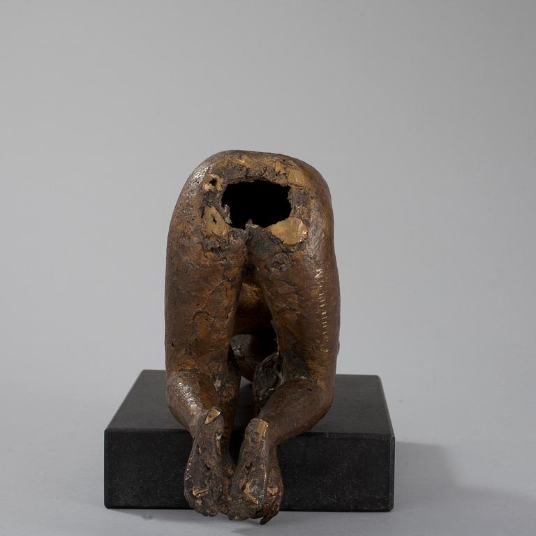 HEIKKI NIEMINEN, brons + stenbas, signerad och daterad 1959.