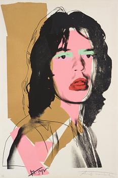 200. Andy Warhol, "Mick Jagger".