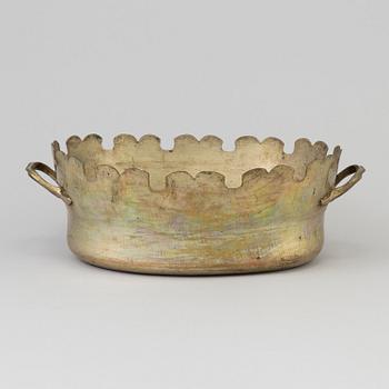 GLASSKÖLJARE, argent haché, 1700-talets senare del.