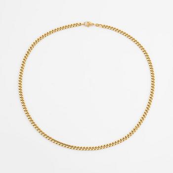 18K gold necklace, Balesta.