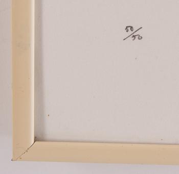 Kimmo Kaivanto,  silkscreen in colours, diptych, signed 50/50.