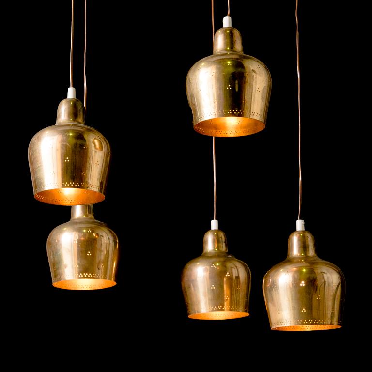 Paavo Tynell, A 1950s pendant light for Taito / Idman.