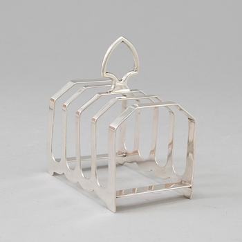 A Four silver toast racks by  silver, Turner & Simpson, Sheffield, 1935.