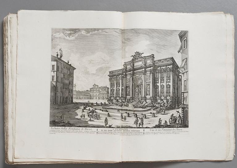 JEAN BARBAULT (1718-1762), DOMENICO MONTAGU (d.1767), Les Plus Beaux Edifices De Rome Moderne, Rom 1763.