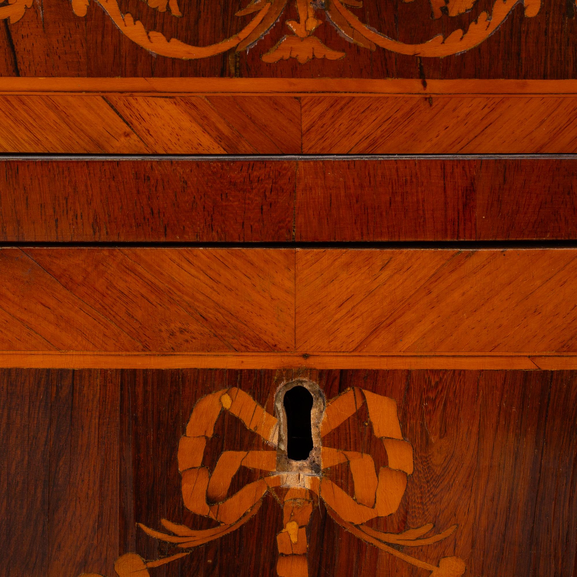 A chest of drawers, Italy, circa 1800.