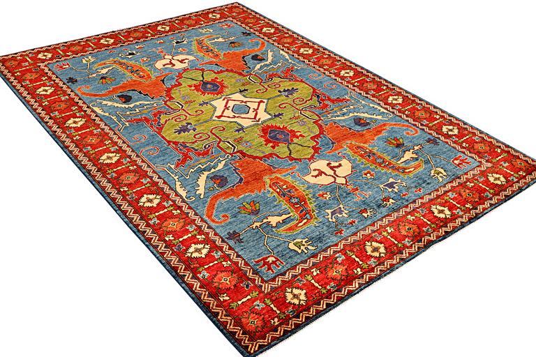 A Kasak carpet, c. 295 x 207 cm.