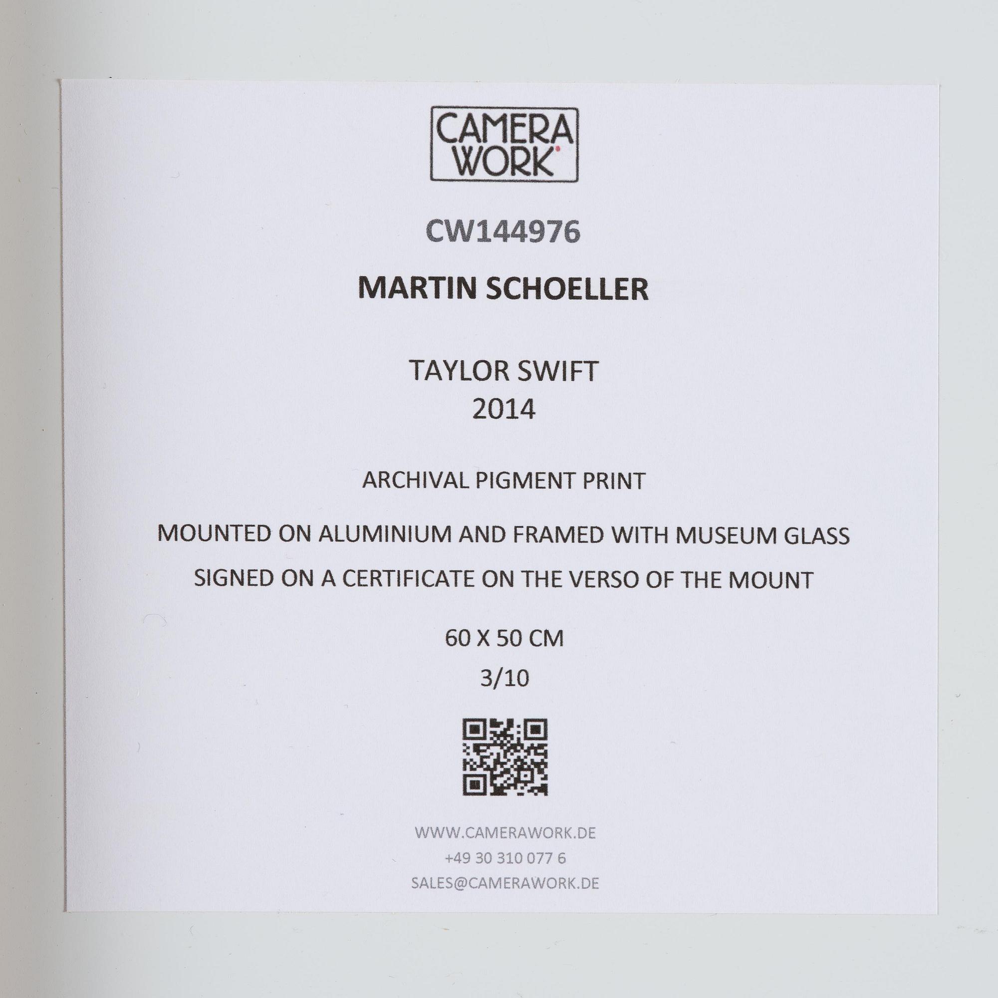 Martin Schoeller, "Taylor Swift", 2014.