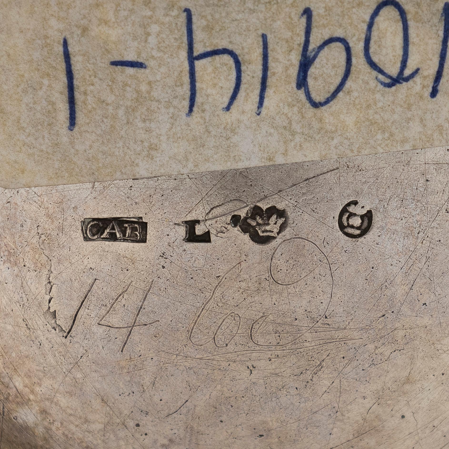 A Finnish silver cup, maker's mark of Carl Anders Berg, Vasa Finland 1820.