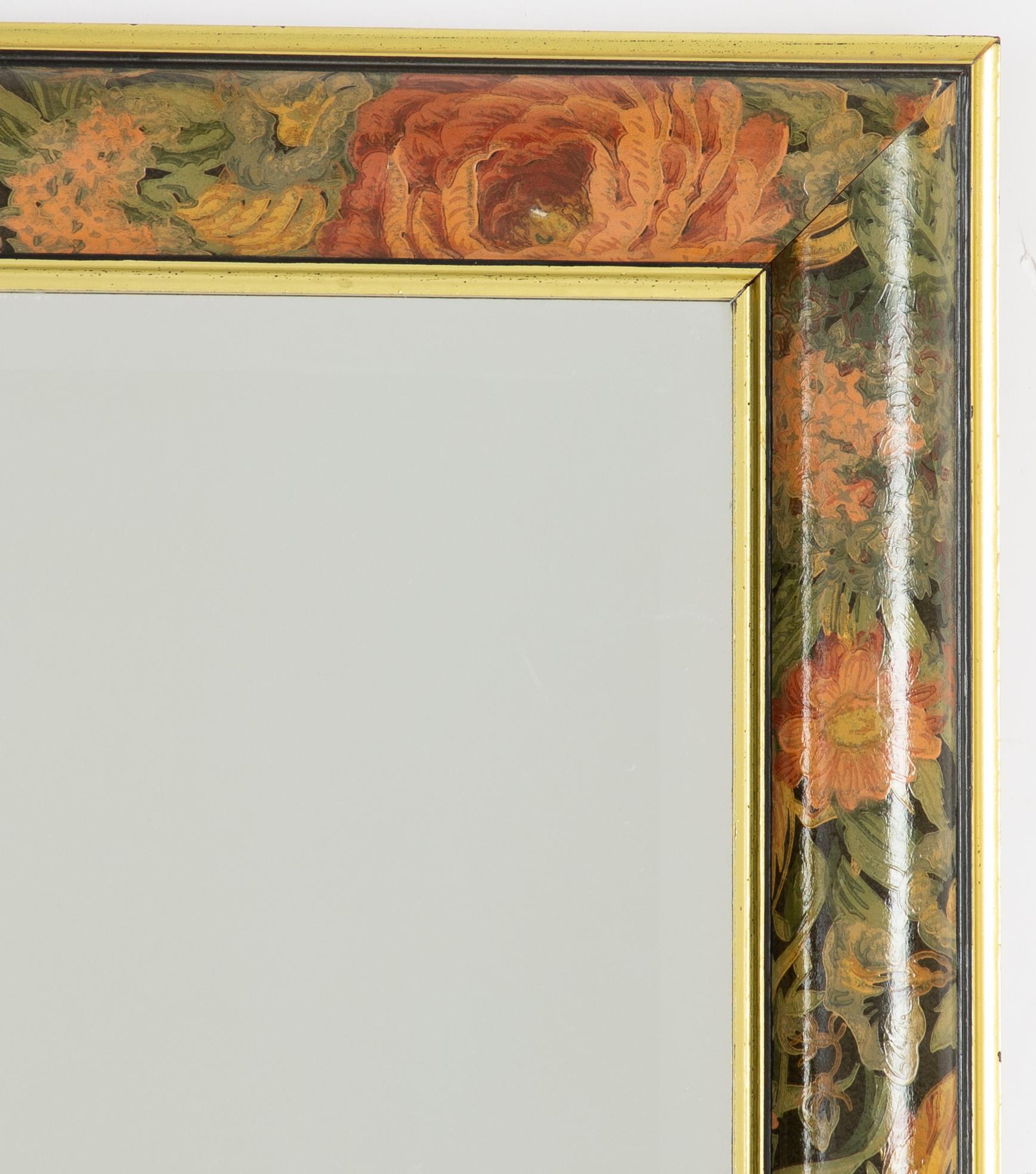A mirror, G&C Billeder A/S, Denmark, later part of the 20th Century.