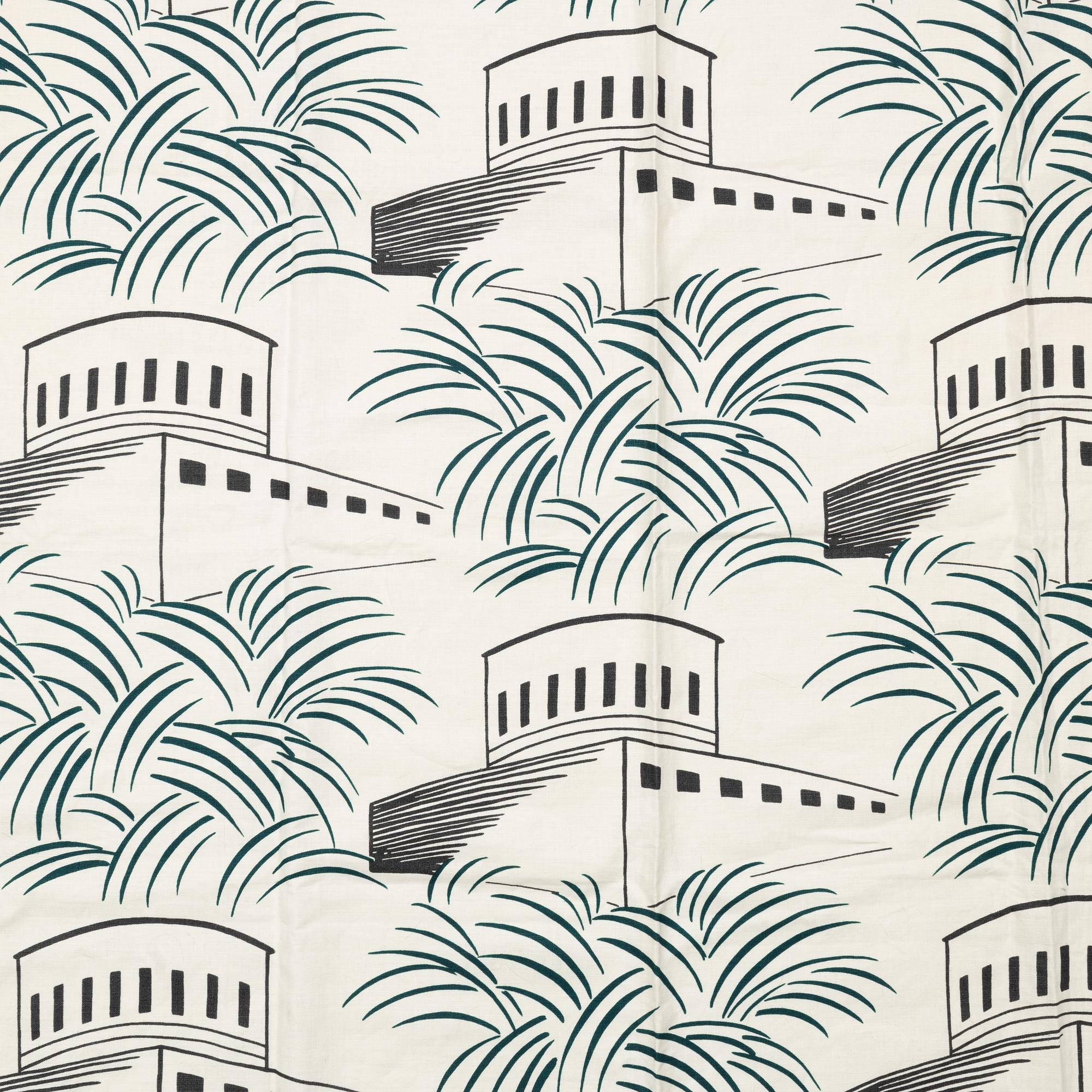 Two 'Stadsbiblioteket" curtains by Birgitta hahn.