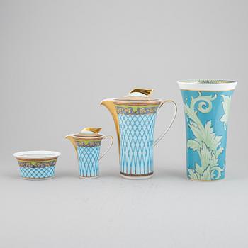 Versace for Rosenthal, 4 pieces. 'Ikarus Russian Dream' and 'Arabesque'.