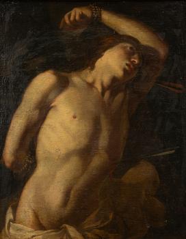 Guido Reni, follower of, 17/18th century, St Sebastian.
