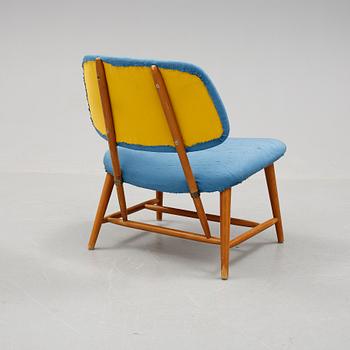 FÅTÖLJ, "Teve", Alf Svensson, Bra Bohag, Ljungs Industrier AB, 1950/60-tal.