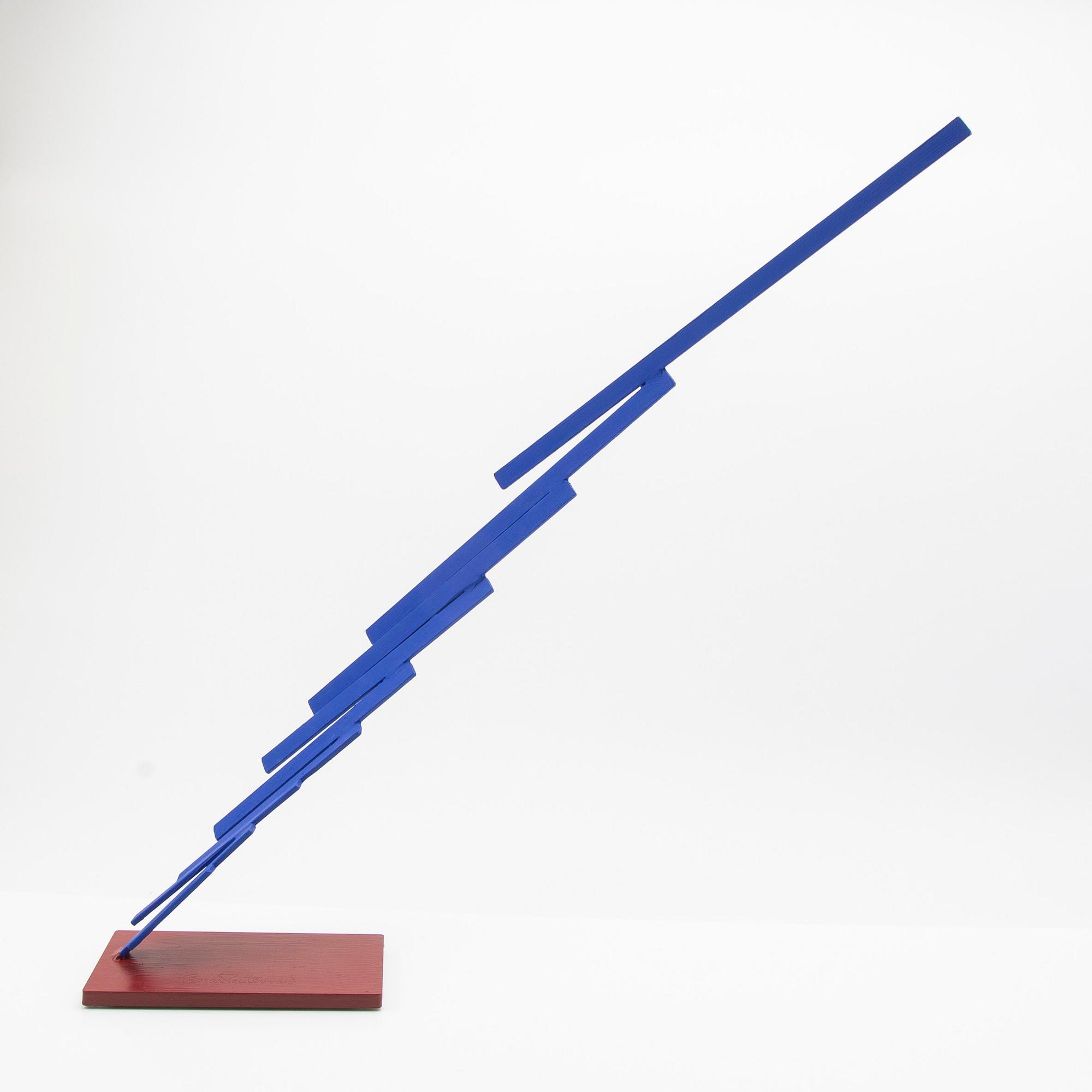 Oscar Reutersvärd, "Accelerating ascent" (Gustav III's lofty idea).