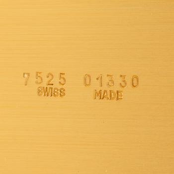 Cartier, Santos de Cartier "Pendulette", table clock, approx. 67 x 85 x 28 mm.