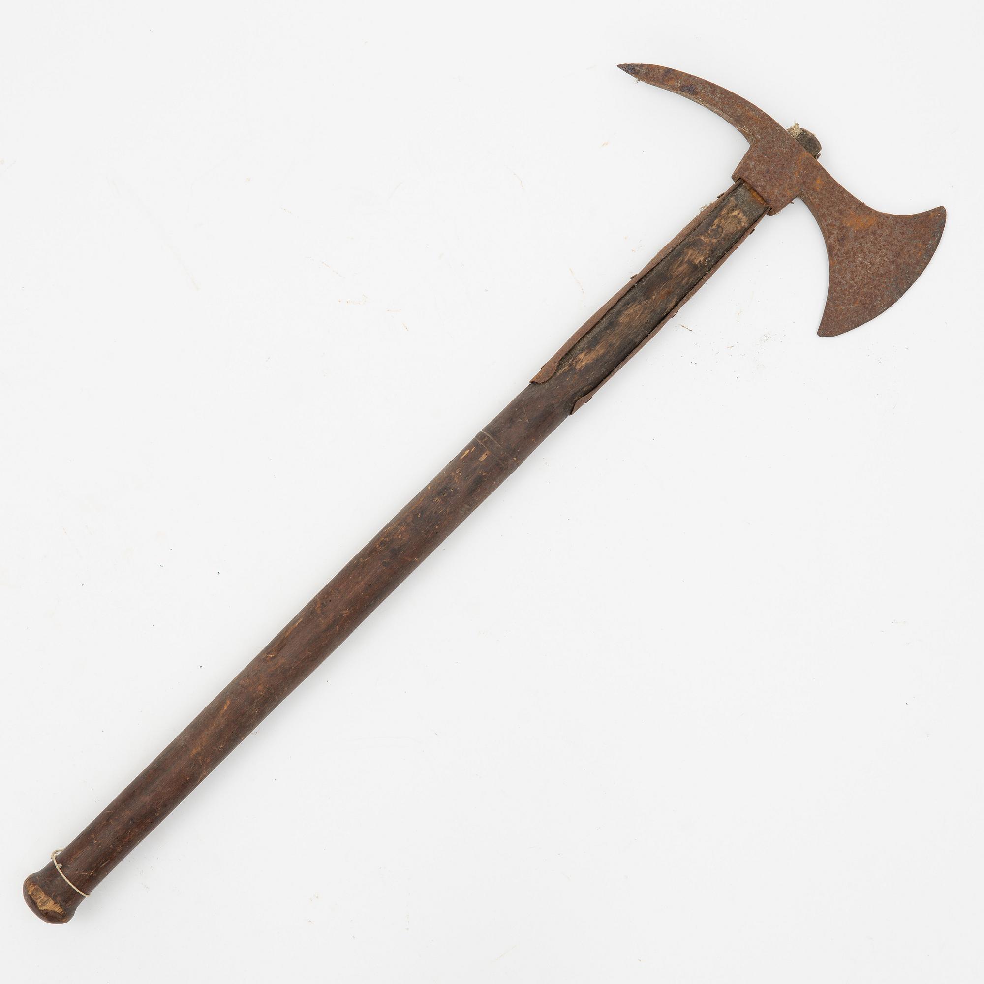 Boarding axe, Swedish, 1780 pattern.