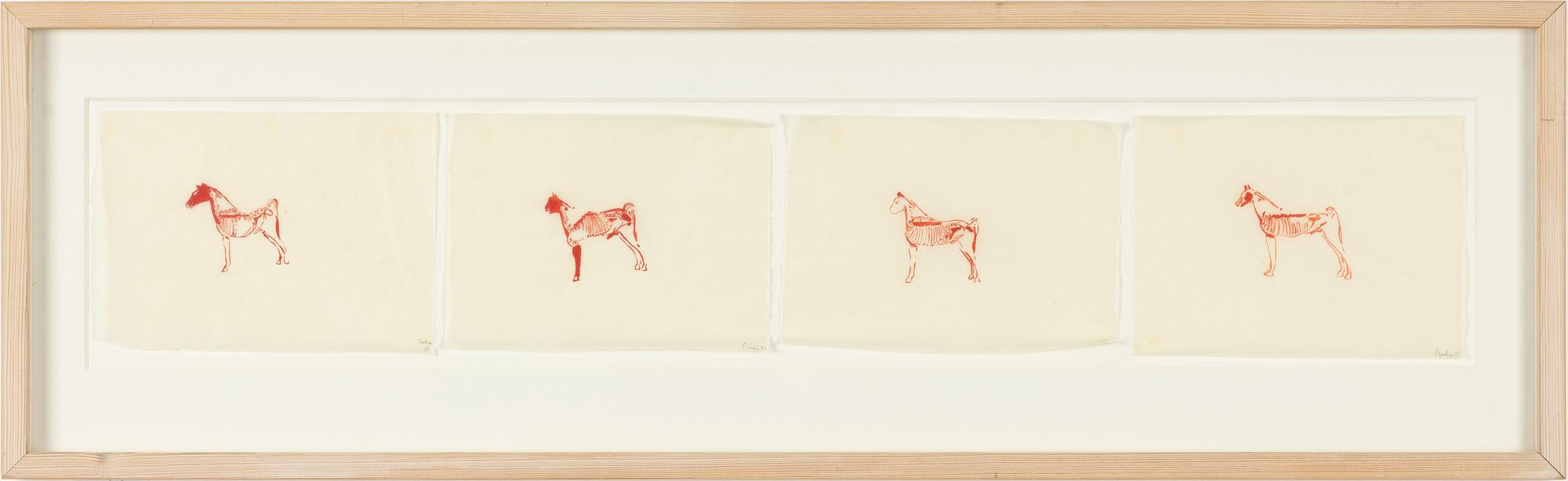 Ulf Rollof, "Utan titel (Röda hästar)".