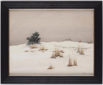 Axel Sjöberg, Winter, Sandhamn.