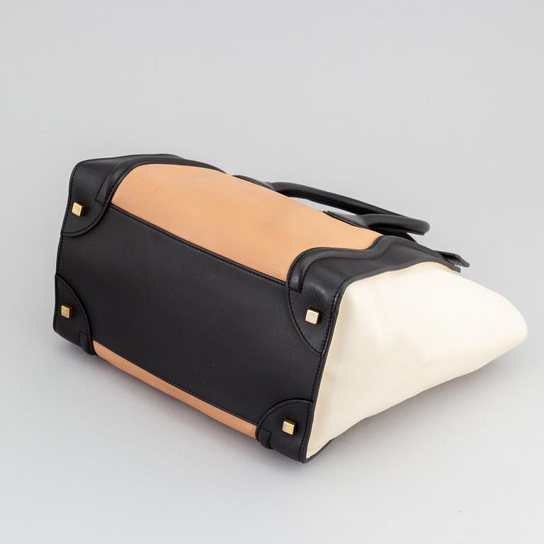 Céline, a leather 'Luggage' handbag.