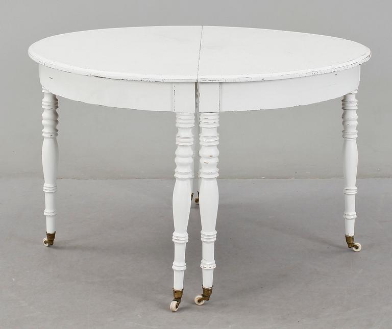 MATSALSBORD, 1800-talets andra hälft.