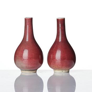 A group of monochrome miniatures, Qing dynasty, 18/19th century.
