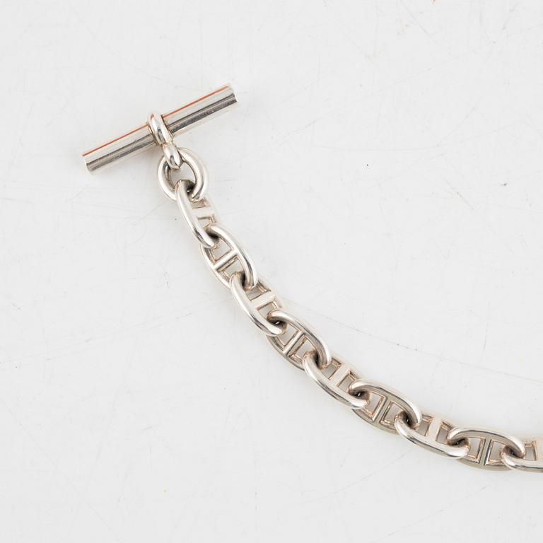 Hermès, armband, "Chaîne d'Ancre", Sterling silver.