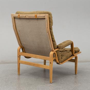 A pair of 'Ingrid' easy chairs by Bruno Mathsson, Dux. Second half of the 20th century.