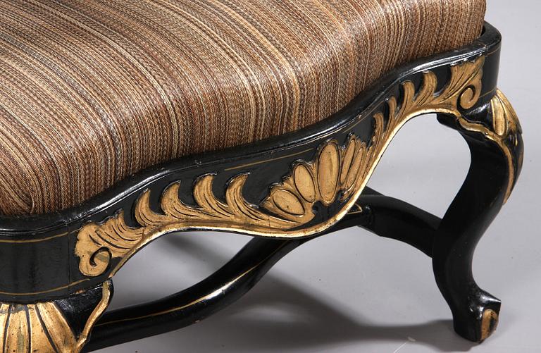 KARMSTOL, rokoko, 1700-tal.