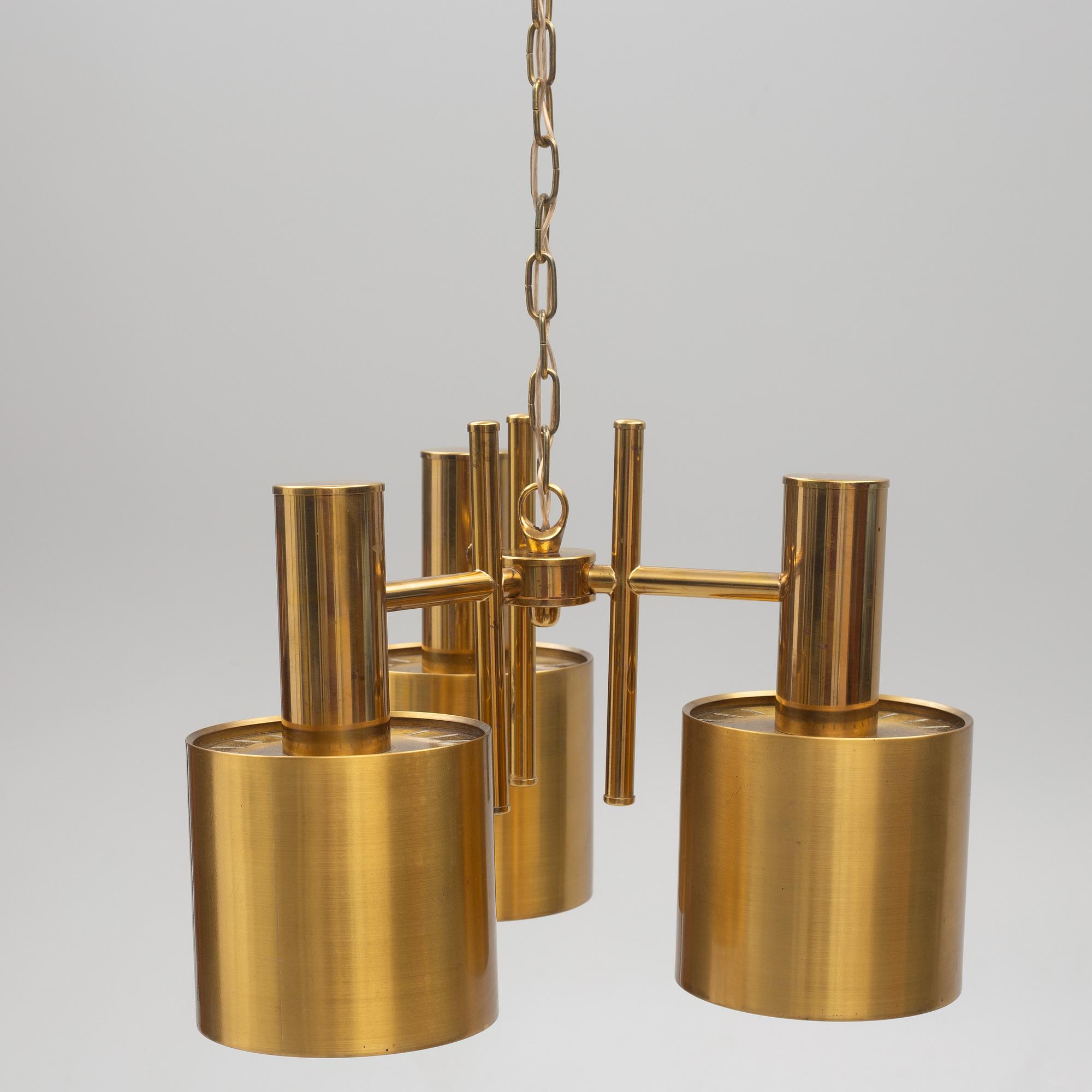 Ceiling lamp, Tyringe Craftsmanship, 1970s.