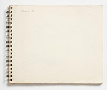 Lotte Laserstein, 4 skissböcker med blyertsteckningar.