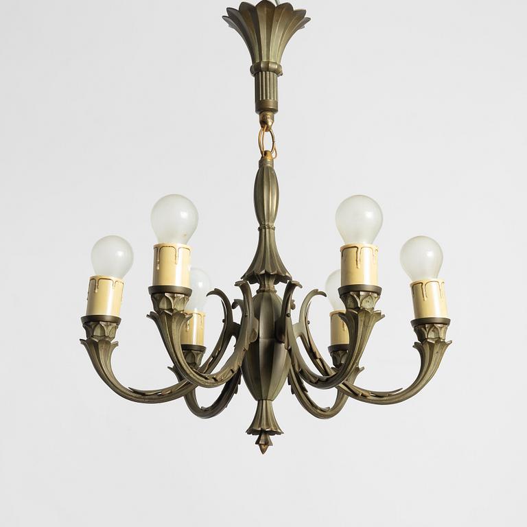 Taklampa, Swedish Modern, 1940-tal.