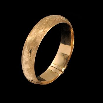 ARMBAND, 18k guld, importstämplat. Vikt 25 g.