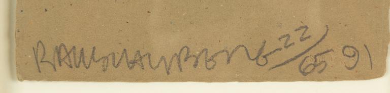 Robert Rauschenberg, from "Shirtboards".