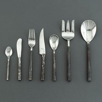 38 pieces steel cutlery, most Rangthong, Thailand.