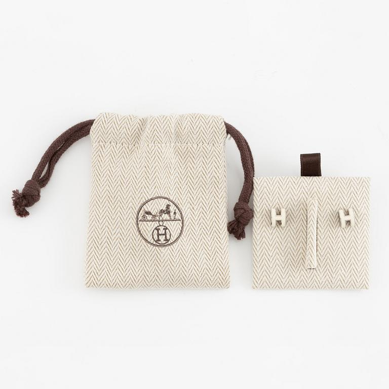Hermès, earrings, "Mini Pop H".