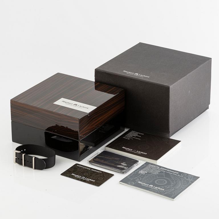 Maurice Lacroix, Pontos S, armbandsur, kronograf, 43 mm.