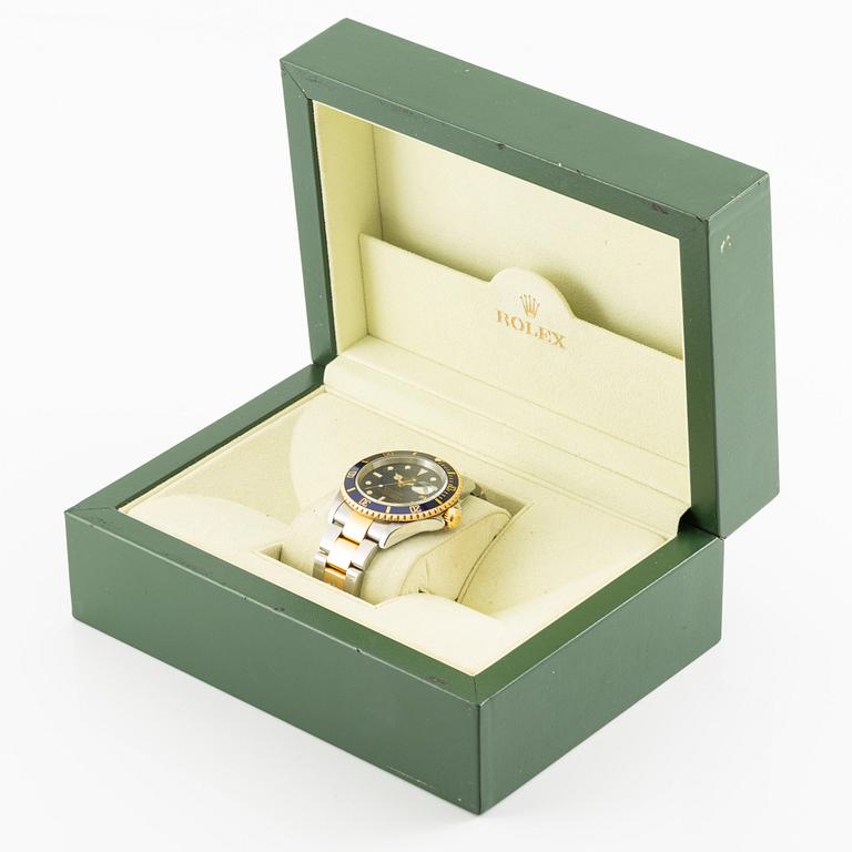 Rolex, Oyster Perpetual Date, Submariner, wristwatch, 40 mm.