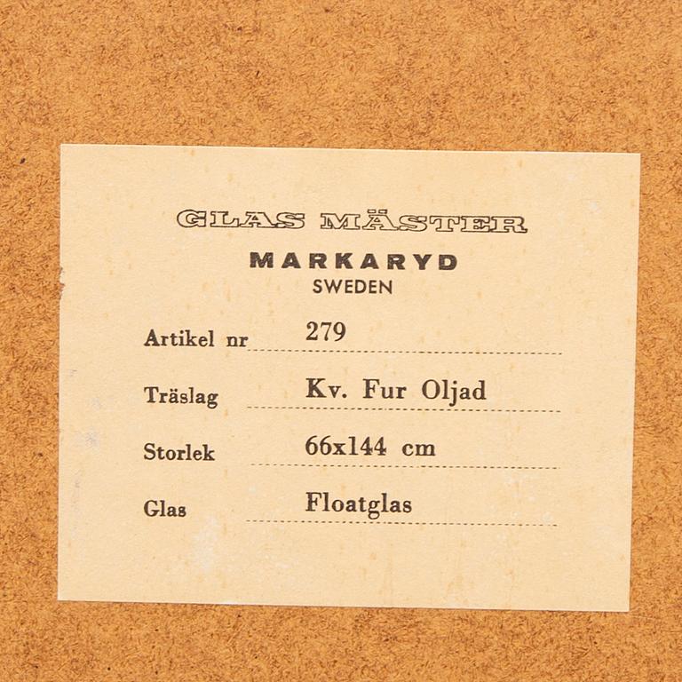 Spegel Glas Mäster, Markaryd 1970-tal.