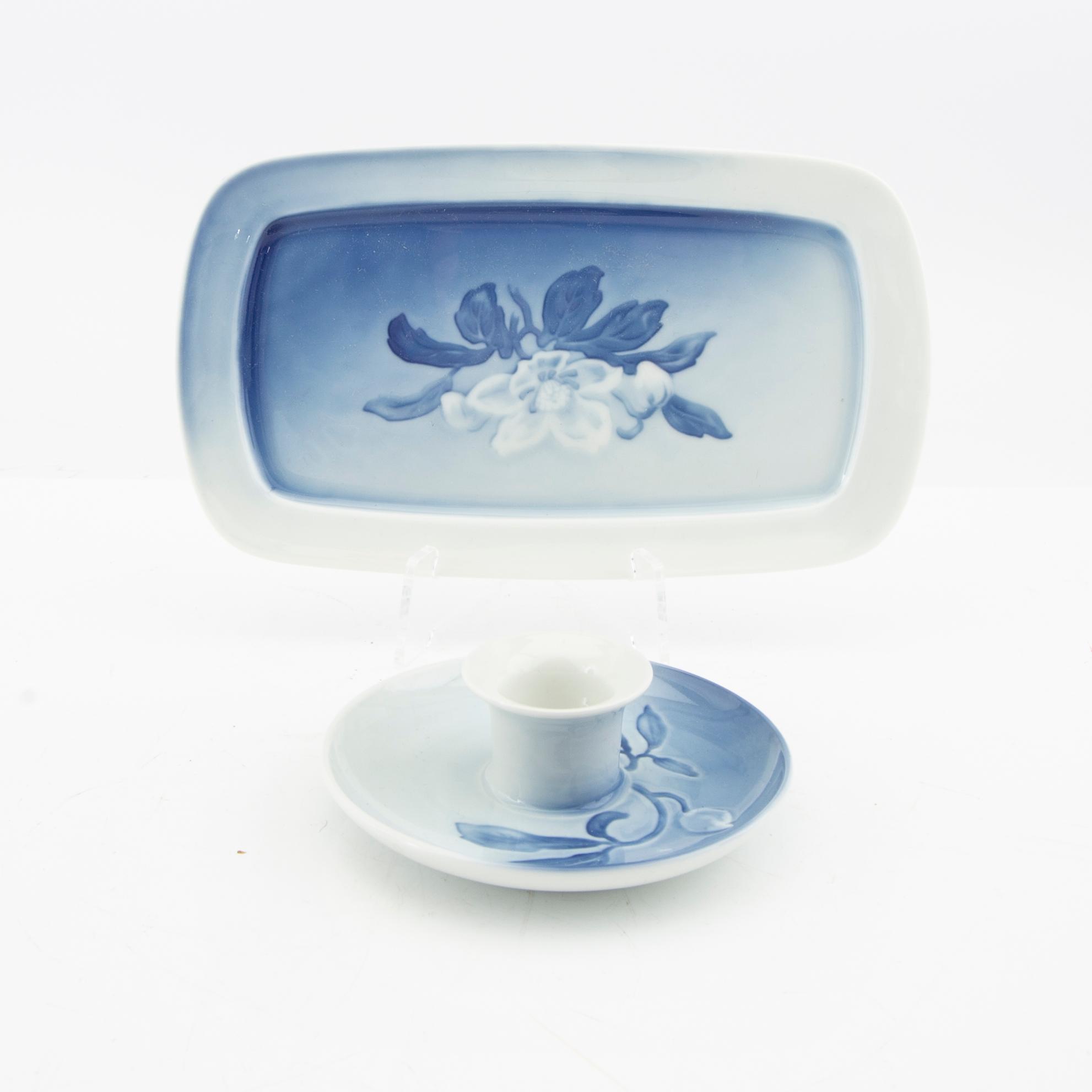 Service porcelain 74 pcs "Christmas Rose" Bing & Gröndahl Denmark second half of the 20th century.