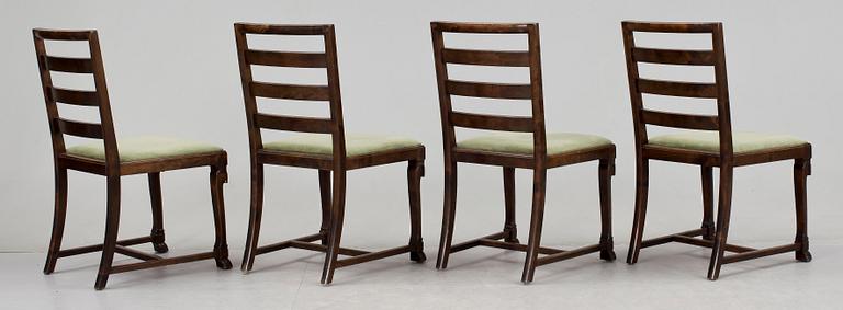 STOLAR, 4 st, troligen Erik Chambert, 1930-/40-tal.