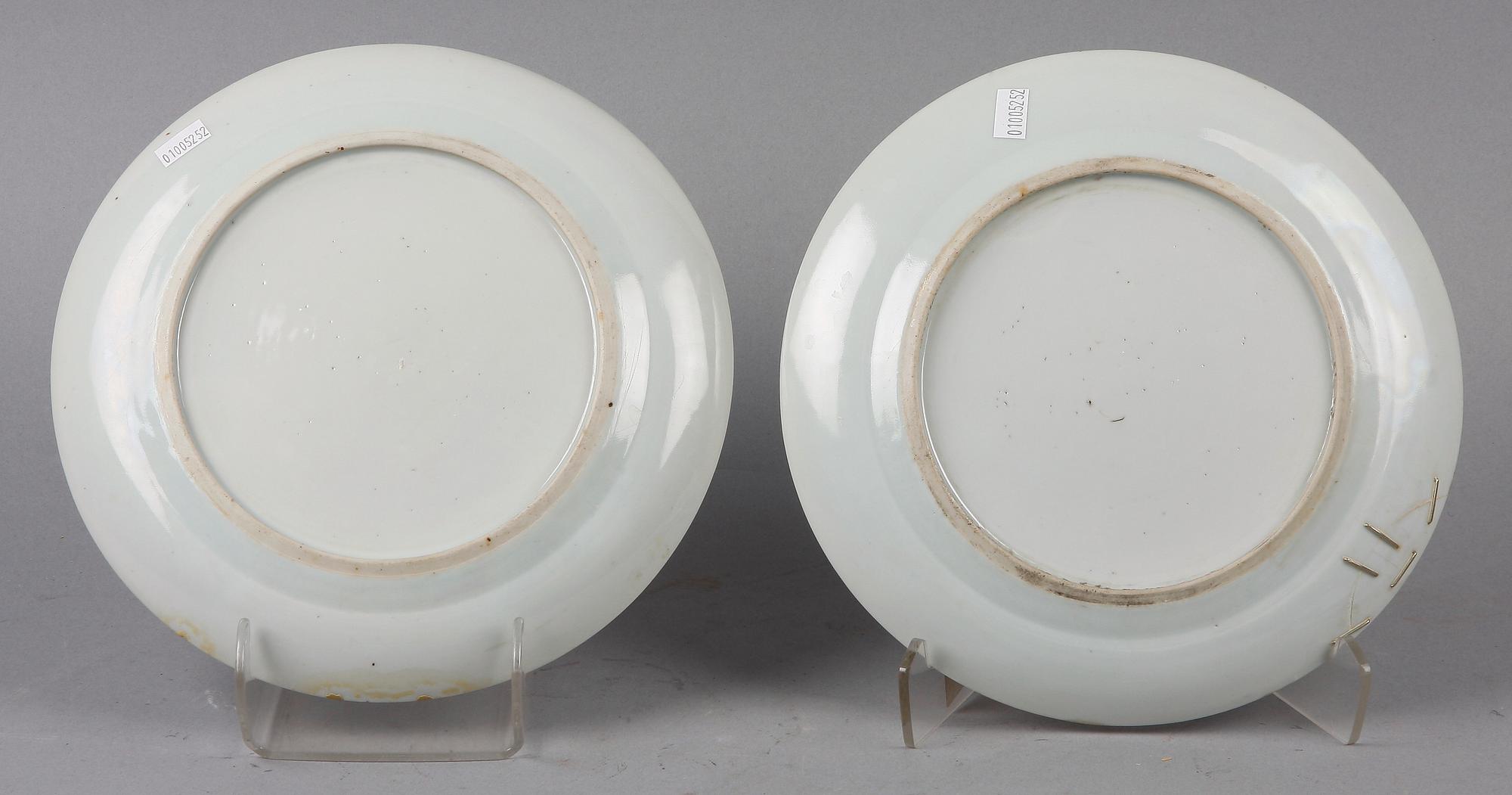 FAT, ett par, porslin, Kina, 1800-tal.