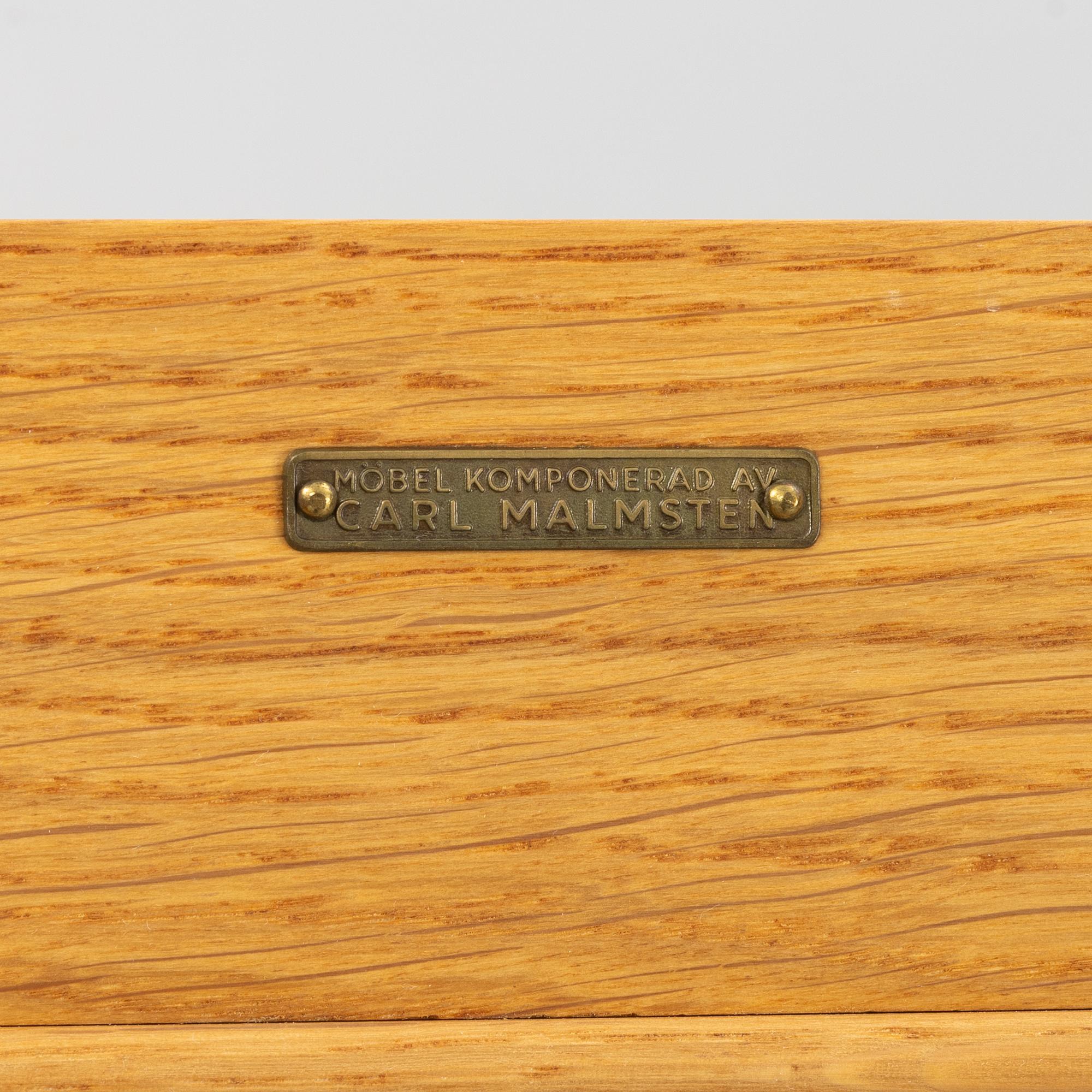 Carl Malmsten, skåp, "Calmare Nyckel", Åfors Möbelfabrik, 1900-talets andra hälft.