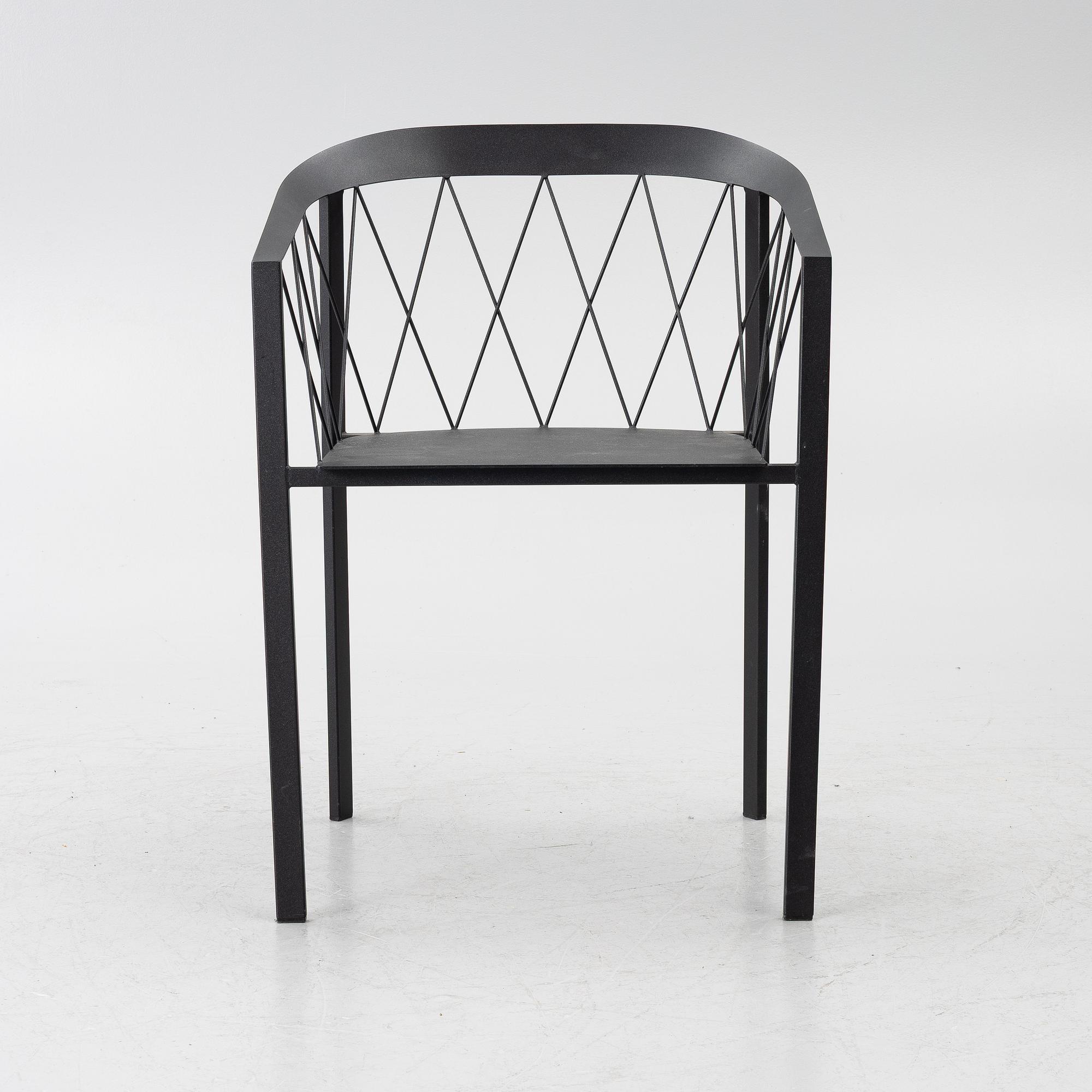Ida L. Hildebrand, armchair, “My Chair Net”, Friends & Founders, contemporary.