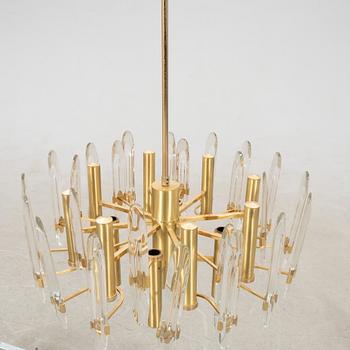 Gaetano Sciolari, ceiling lamp Italy 1970s/80s.