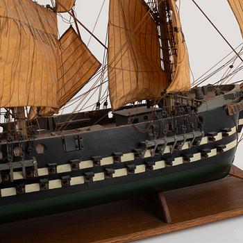 A ship scale model, first half of the 20th Century.