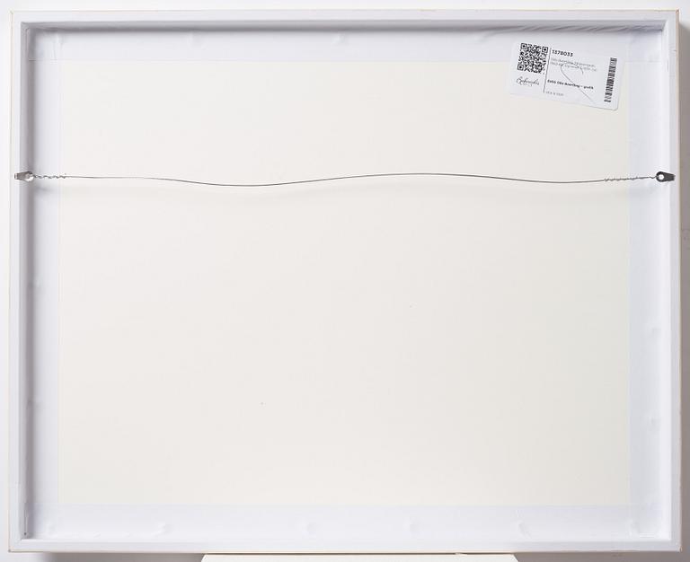 Olle Baertling, silkscreen in colours, 1952-68, signed 3/300.