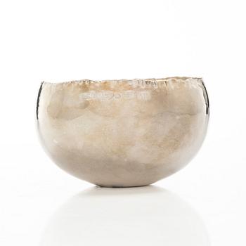 Leif Söderlund Silversmide, skål, sterling silver, Borlänge 1999.