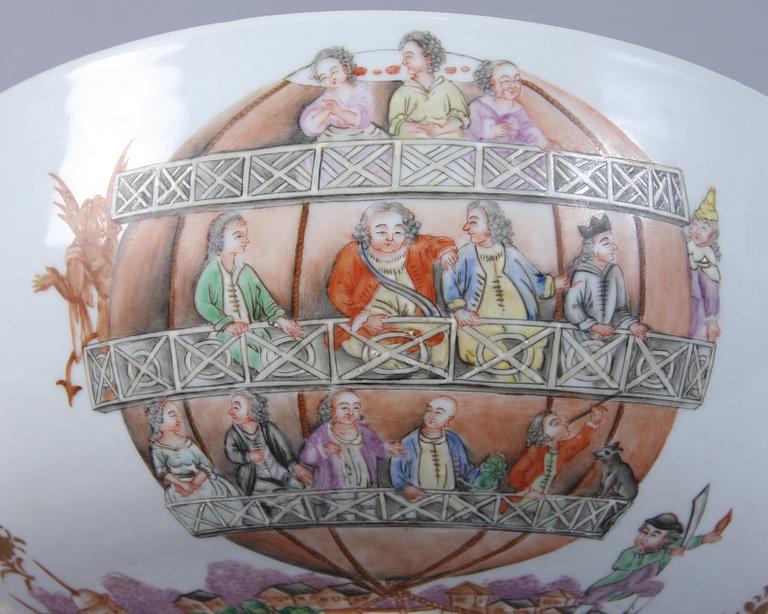 BÅLSKÅL, porslin, troligen Samson.