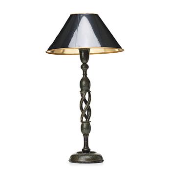 72. A 20th table lamp.