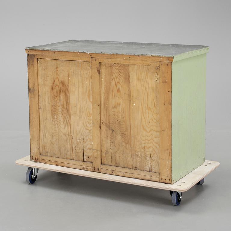 DISKBÄNK, omkring 1900.